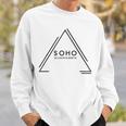Soho Coordinates New York City Geometric Minimalist Sweatshirt Gifts for Him