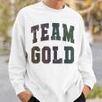 Sports Team Gold Field Day Go Spirit Summer Camp Game 2024 Sweatshirt Gifts for Him