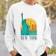 Statue Of Liberty Retro Vintage New York City Nyc Ny Sweatshirt Gifts for Him