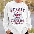Strait Stapleton Patriotic Stars Usa America Concert Sweatshirt Gifts for Him