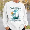 Summer Family Vacation 2024 Florida Fort Myers Beach Sweatshirt Gifts for Him