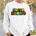 Super Daddio Video Game Father's Day Sweatshirt Gifts for Him