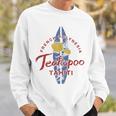 Tahiti Teahupoo Surfing French Polynesian Vintage Sweatshirt Gifts for Him