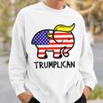 Trumplican Elephant Trump RepublicanUltra Maga 2024 Sweatshirt Gifts for Him