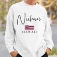 Usa Flag Vacation Island Niihau Sweatshirt Gifts for Him