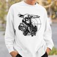 Usa Ww2 Vintage Wwii Military Pilot -World War 2 Bomber Sweatshirt Gifts for Him
