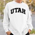 Utah College University Text Style Sweatshirt Gifts for Him