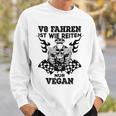 V8 Fahren Ist Wie Reiten Nuregan Achtzylinder Slogan Sweatshirt Geschenke für Ihn