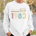 Vintage Cassette Limited Edition 1983 Birthday Sweatshirt Gifts for Him