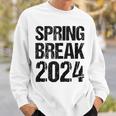 Vintage Spring Break 2024 Spring Break Teacher Sweatshirt Gifts for Him