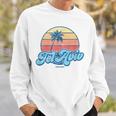 Vintage Tel Aviv Israel Classic 70S Retro Surfer Sweatshirt Gifts for Him
