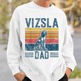 Vizsla Dad Vintage Hungarian Vorstehung Dog Vizsla Dad Sweatshirt Geschenke für Ihn