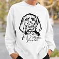 Wirehaar Magyarizsla Portrait Dog Sweatshirt Geschenke für Ihn