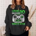 10 Year Old Birthday 10Th Birthday 10 Yr Old Boy Birthday Sweatshirt Gifts for Her