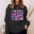 In My 100 Days Of School Era Retro Disco 100Th Day Of School Sweatshirt Gifts for Her
