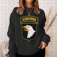 101St Airborne Division Military Veteran American Eagle Army Sweatshirt Gifts for Her