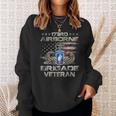 173Rd Airborne Brigade Veteran Flag Us Airborne Paratrooper Sweatshirt Gifts for Her