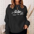 1950'S Truck Classic Sweatshirt Gifts for Her