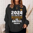 2024 Das Jahr In Dem Leggenden Abitur Bestanden Sweatshirt Geschenke für Sie