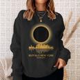 2024 Solar Eclipse Buffalo New York Souvenir Totality Sweatshirt Gifts for Her