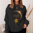 2024 Solar Eclipse Cleveland Ohio Usa Totality Sweatshirt Gifts for Her
