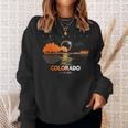 2024 Solar Eclipse Colorado Guitar Totality Sweatshirt Gifts for Her