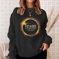 2024 Solar Eclipse In Texas Usa Totality Womens Sweatshirt Gifts for Her