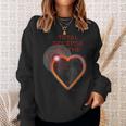 2024 Total Eclipse Of The Solar Heart Astronomy Sweatshirt Gifts for Her