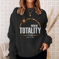 2024 Total Solar Eclipse Texas Total Eclipse 2024 Sweatshirt Gifts for Her