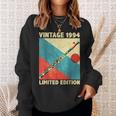 30 Years Old Vintage 1994 Flute Lover 30Th Birthday Sweatshirt Gifts for Her