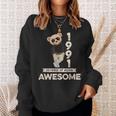 33 Geburtstag Herren Damen 1991 Original Awesome Teddybär Sweatshirt Geschenke für Sie