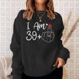 I Am 39 Plus 1 Middle Finger For A 40Th Birthday For Women Sweatshirt Gifts for Her
