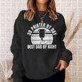 3D Printer By Day Best Dad By Night Fathers Day Sweatshirt Gifts for Her