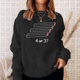 4 Or 3 Optical Illusion Sweatshirt Geschenke für Sie