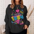 40Th Birthday Vintage 1984 80'S Vintage Retro I Love The 80S Sweatshirt Gifts for Her