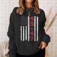 45 47 Trump Vintage Usa Flag 2024 President Election Politic Sweatshirt Gifts for Her