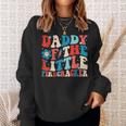 4Th Of July Birthday Dad Daddy Of The Little Firecracker Sweatshirt Gifts for Her