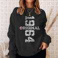 58 Jahre 58Th Geburtstag Original 1964 Black S Sweatshirt Geschenke für Sie