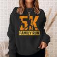 5K Family Run Race Runner Running 5K Sweatshirt Gifts for Her