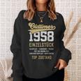 64 Jahre Oldtimer 1958 Vintage 64Th Birthday Sweatshirt Geschenke für Sie