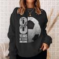 8 Year Old Soccer 8Th Birthday Player B-Day Party Sweatshirt Gifts for Her