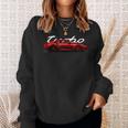 911 Silhouette Classic Car Retro Vintage Light Club Sweatshirt Gifts for Her