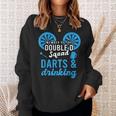 Adult Humor For Dart Player In Pub Dart Sweatshirt Gifts for Her