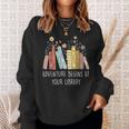 Adventure Begins At Your Library Summer Reading 2024 Books Sweatshirt Gifts for Her