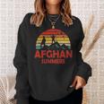 Afghan Summers Veteran Afghanistan Veteran Sweatshirt Gifts for Her