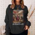 Albanian Warrior Sweatshirt Geschenke für Sie