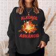 Alcohol Dependent Alcohol Sweatshirt Geschenke für Sie