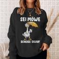 Alles Egal Norden Sei Seagull Scheiss Drauf North Sea Baltic Sea Sweatshirt Geschenke für Sie