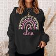 Alma Regenbogenorname Name Geburtstag Alma Sweatshirt Geschenke für Sie