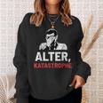 “Alter Katastrophe” Vintage Retro Sweatshirt Geschenke für Sie